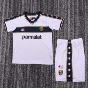 2002-2003 Parma Calcio Home Kids Retro Jersey