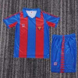 1989-1992 Barcelona Home Retro kids Jersey