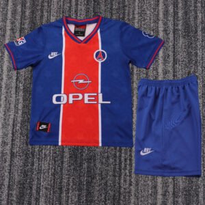 1995-1996 PSG Home Retro Kids Jersey