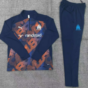 2024-2025 Olympique de Marsella Kids Tracksuit