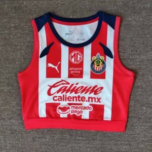2025-2026 Chivas Guadalajara Home Women´s Crop Top