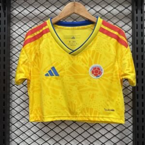 2026 Colombia Home Women's World Cup Crop Top