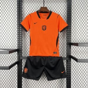 2026 Netherlands Home World Cup Kids Jersey