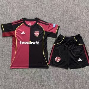 2025-2026 Nürnberg Home Kids Jersey