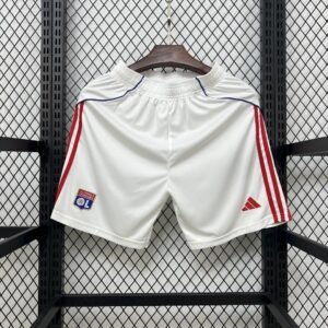 2025-2026 Olympique Lyonnais Home Shorts