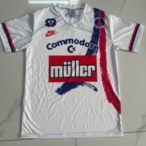 1991-1992 PSG Home Retro Jersey