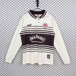 1997-1998 St. Pauli Long Sleeve Home Retro Jersey