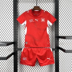 2026 Switzerland Home World Cup Kids Jersey