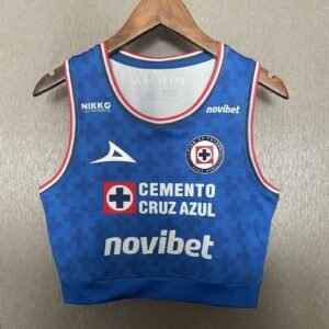 2025-2026 Cruz Azul Home Women´s Crop Top
