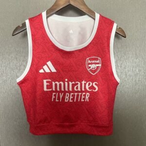 2025-2026 Arsenal Home Women´s Crop Top