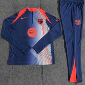 2026-2027 FC Barcelona Kids Tracksuit