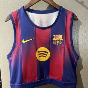 2025-2026 Barcelona Home Women´s Crop Top