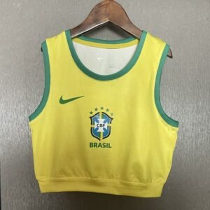 2025-2026 Brazil Home Women's Crop Top