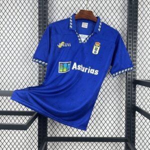 1995-1996 Real Oviedo Retro Home Jersey
