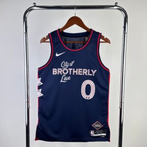 Philadelphia 76ers Navy Blue Jersey