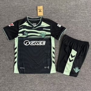 2025-2026 Real Betis Second Away Kids Jersey