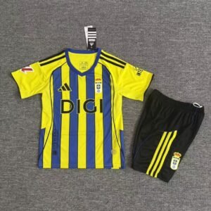 2025-2026 Real Oviedo Away Kids Jersey