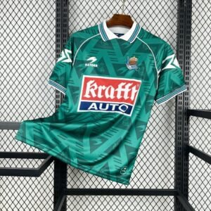 1995-1996 Real Sociedad Retro Away Jersey