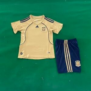 2008 Spain Away Kids Retro Jersey