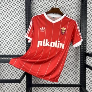 1983-1984 Real Zaragoza Home Retro Jersey