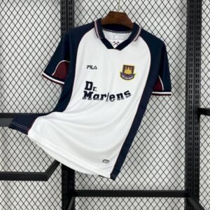1999-2001 West Ham Away Retro Jersey