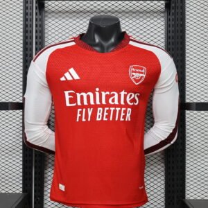2026-2027 Arsenal Home Long Sleeve Player Version