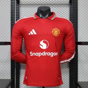 2026-2027 Manchester United Long Sleeve Home Player Version