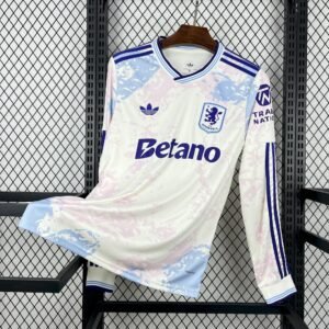 2025-2026 Aston Villa Third Long Sleeve Stadium Version