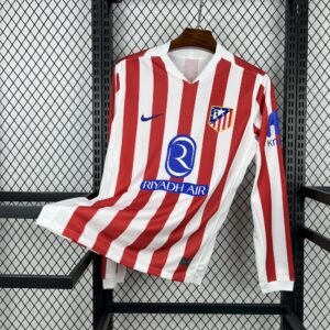 2025-2026 Atletico Madrid Long Sleeve Third Stadium Version