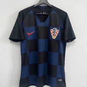 2018 Croatia Away Retro Jersey