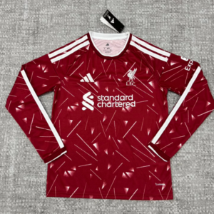 2026-2027 Liverpool Home Long Sleeve Stadium Version
