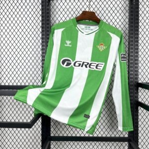 2025-2026 Real Betis Long Sleeve Home Stadium Version