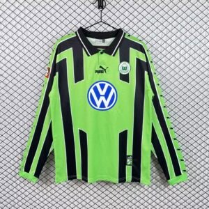 1999-2000 Wolfsburg Long Sleeve Away Retro Jersey