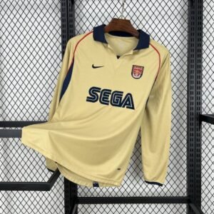 2001-2002 Arsenal Away Retro Long Sleeve