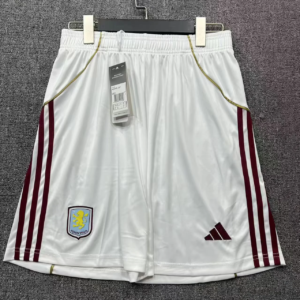 2025-2026 Aston Villa Home Shorts