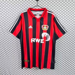 2001-2002 Bayer Leverkusen Home Retro Jersey