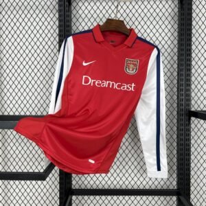 2001-2002 Arsenal Home Retro Long Sleeve