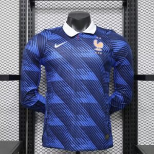 2026 France Long Sleeve World Cup Home Player Version