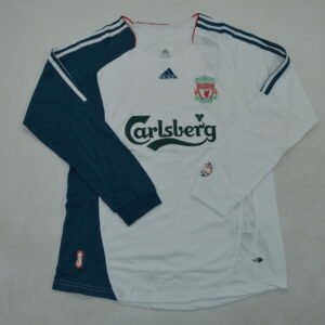 2006-2008 Liverpool Long Sleeve Away Retro Jersey