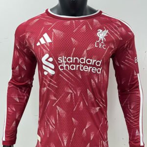 2026-2027 Liverpool Long Sleeve Home Player Version