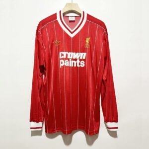 1982-1983 Liverpool Long Sleeve Home Retro Jersey