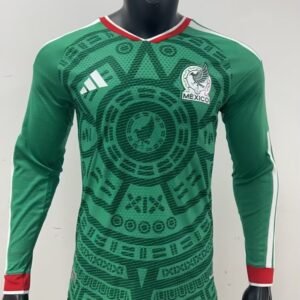 2025-2026 Mexico Long Sleeve World Cup Home Player Version
