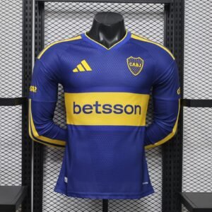 2026-2027 Boca Juniors Home Long Sleeve Player Version