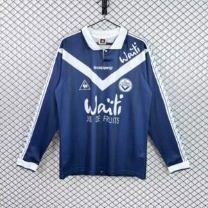 1996-1997 Girondins De Bordeaux Long Sleeve Home Retro Jersey