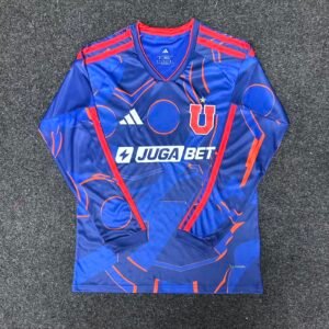 2026-2027 Universidad De Chile Long Sleeve Home Stadium Version