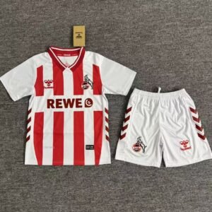 2025-2026 FC Köln Home Kids Jersey