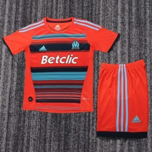 2011-2012 Marseille Away Kids Retro Jersey