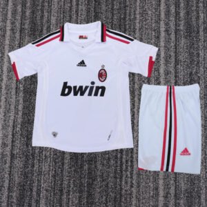 2009-2010 AC Milan Away Kids Retro Jersey