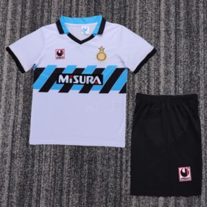1990-1991 Inter Milan Away kids Retro Jersey