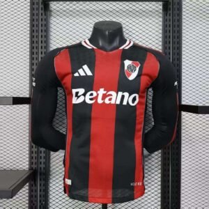 2025-2026 River Plate Away Long Sleeve Player Version